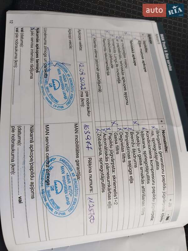 Грузовой фургон MAN TGE 2021 в Ковеле