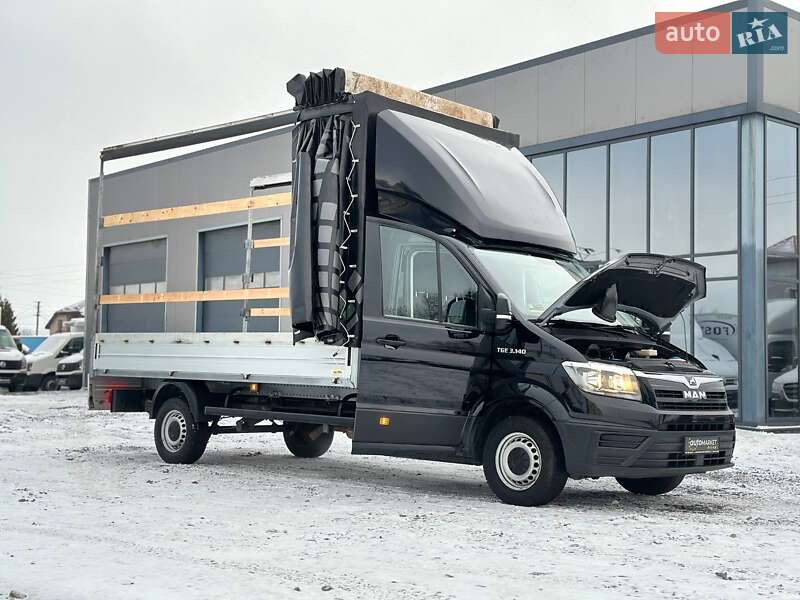 Тентований MAN TGE 2022 в Рівному