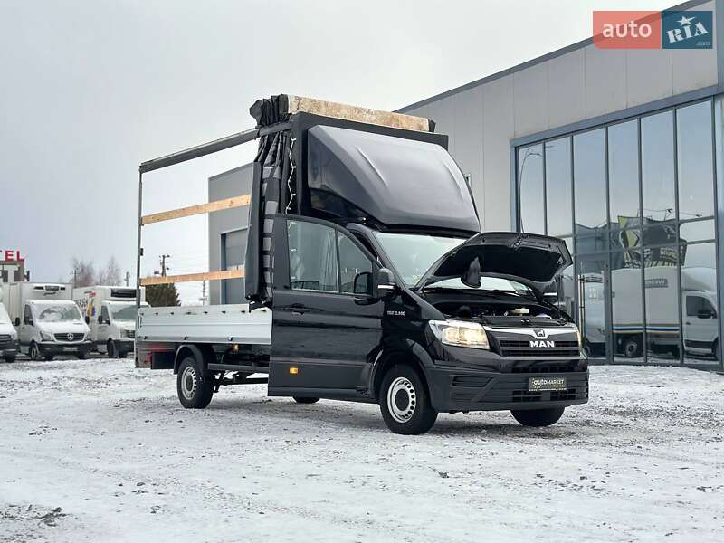 Тентований MAN TGE 2022 в Рівному