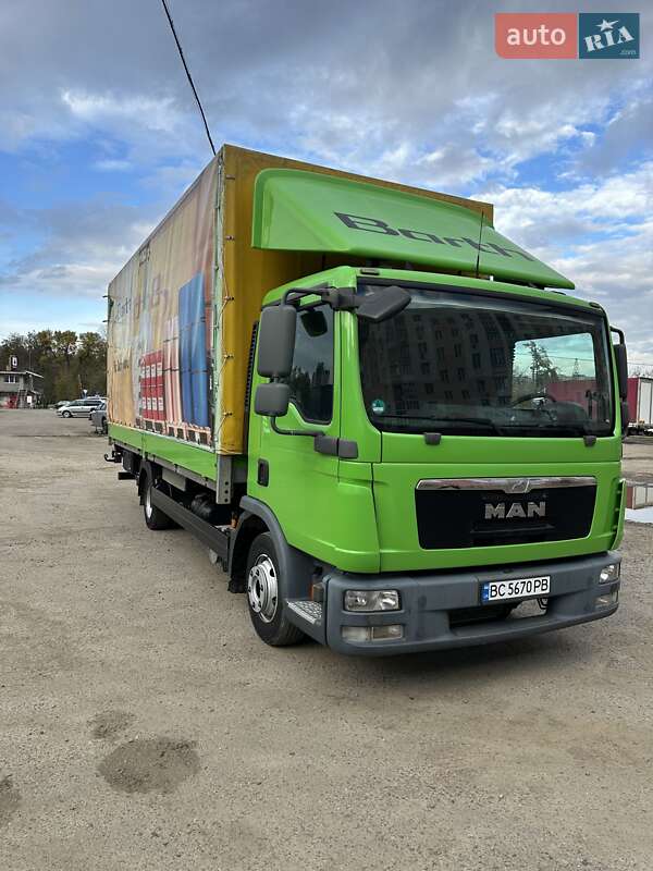 Тентований MAN TGL 2013 в Львові