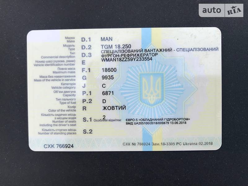 Рефрижератор MAN TGM 2009 в Львові