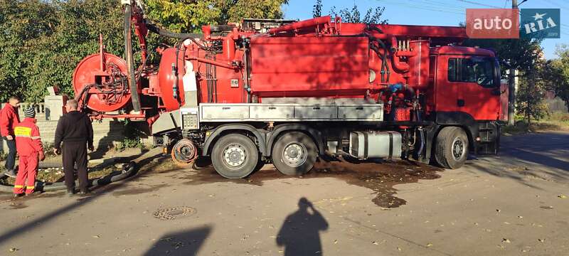 Каналопромивочна машина MAN TGS 2008 в Одесі фото 3 Каналопромивочна машина MAN TGS 2008 в Одесі