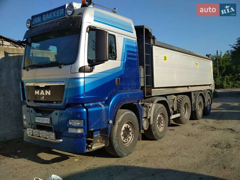 Самоскид MAN TGS 2013 в Ромнах