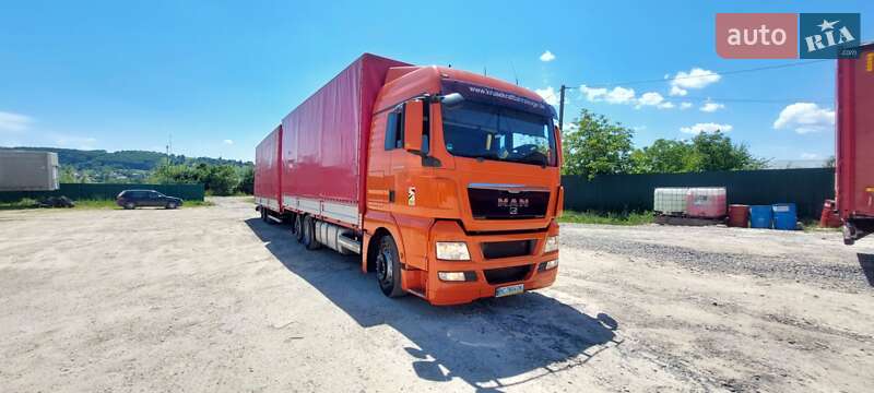 Тентованый MAN TGX 18.440 2011 в Львове