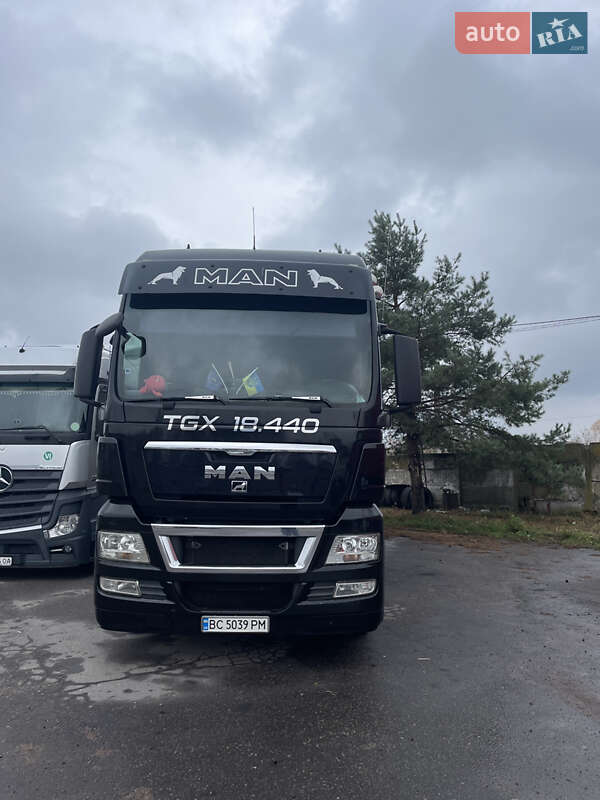 Тягач MAN TGX 18.440 2013 в Шептицькому