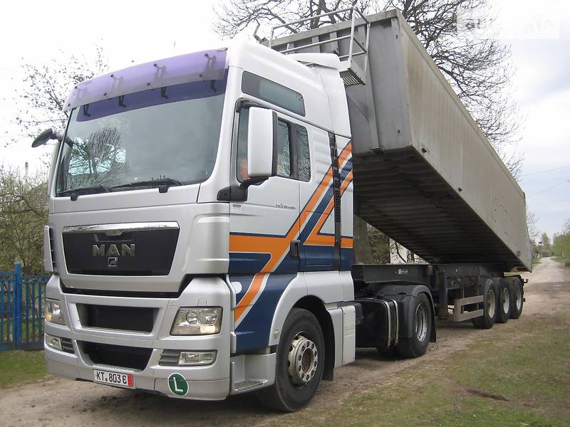 Тягач MAN TGX 2009 в Бучаче