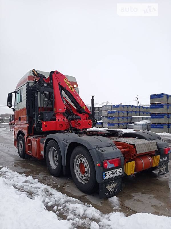 Кран-маніпулятор MAN TGX 2015 в Косові