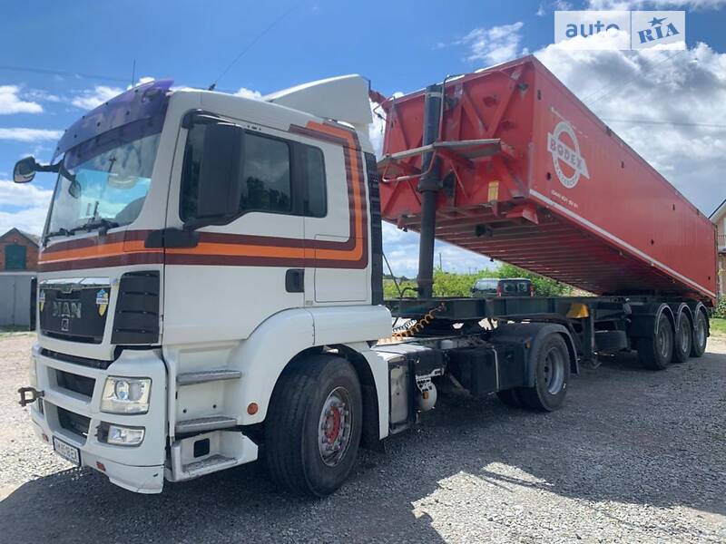 Тягач MAN TGX 2007 в Пулинах