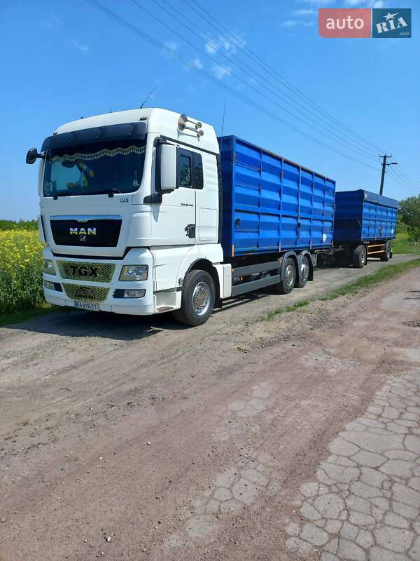 Контейнеровоз MAN TGX 2011 в Кропивницькому