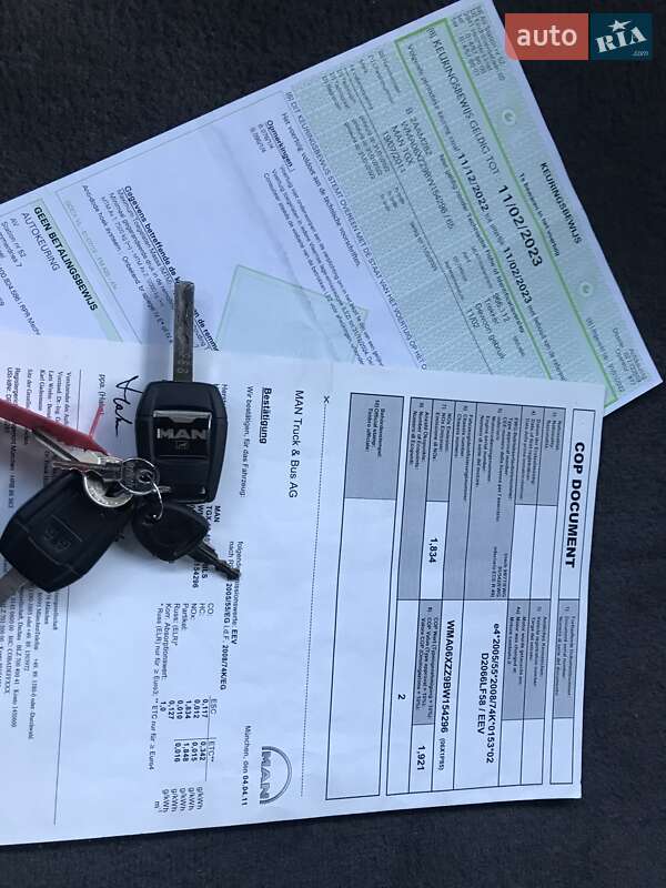 Тягач MAN TGX 2011 в Звягелі