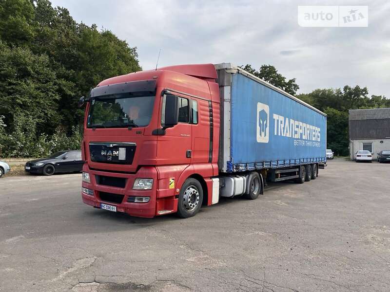 Тентованый MAN TGX 2011 в 