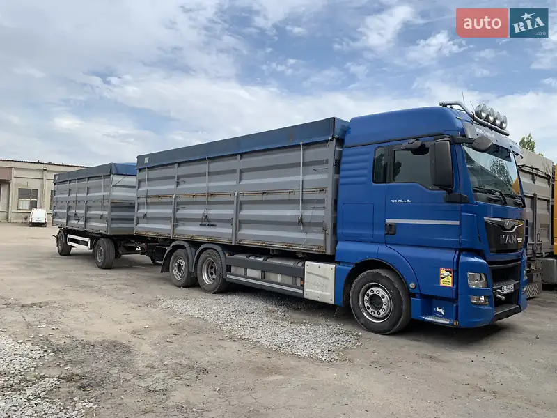 Контейнеровоз MAN TGX 2014 в 