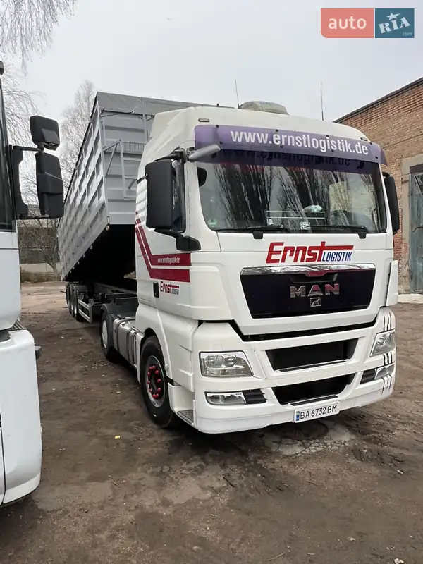 Контейнеровоз MAN TGX 2008 в 