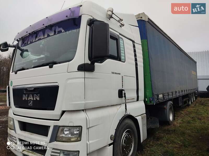 Тентованый MAN TGX 2008 в 