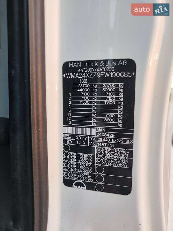 Тягач MAN TGX 2013 в Умані