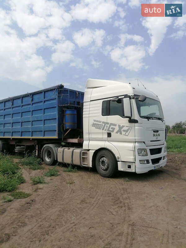 Зерновоз MAN TGX 2013 в Петриківці
