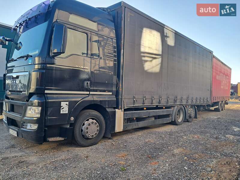 Тентований MAN TGX 2010 в Романківцях