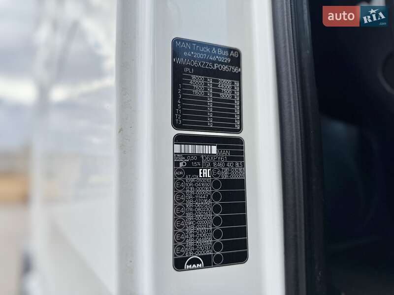 Тягач MAN TGX 2017 в Ровно