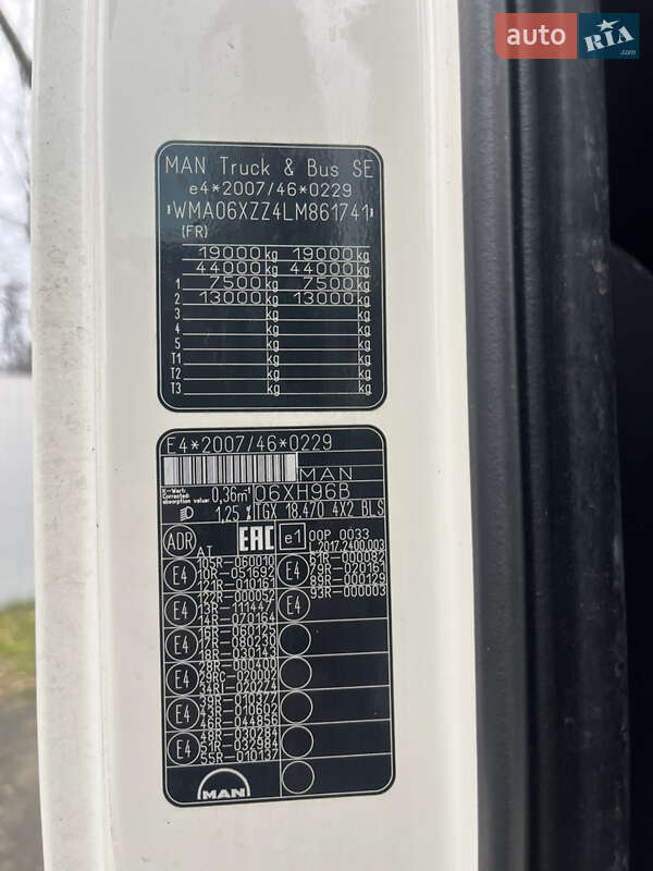 Тягач MAN TGX 2020 в Буче