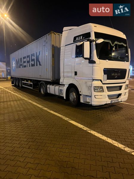 Тягач MAN TGX 2008 в Шептицькому