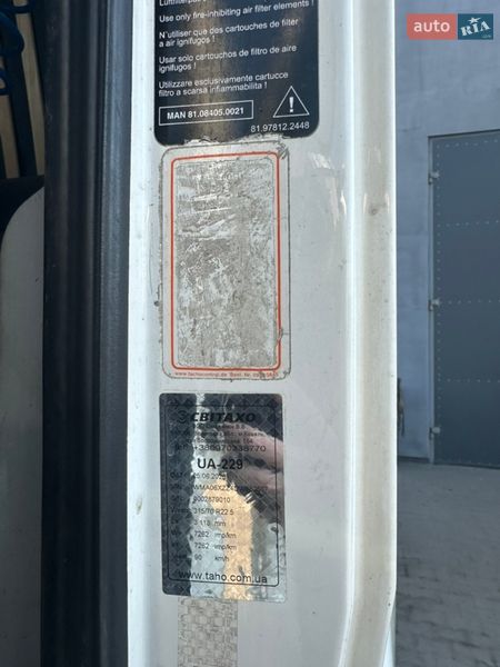 Грузовой фургон MAN TGX 2013 в Ковеле