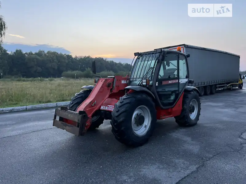 Телескопический погрузчик Manitou MLT 634-120 LSU 2005 в 