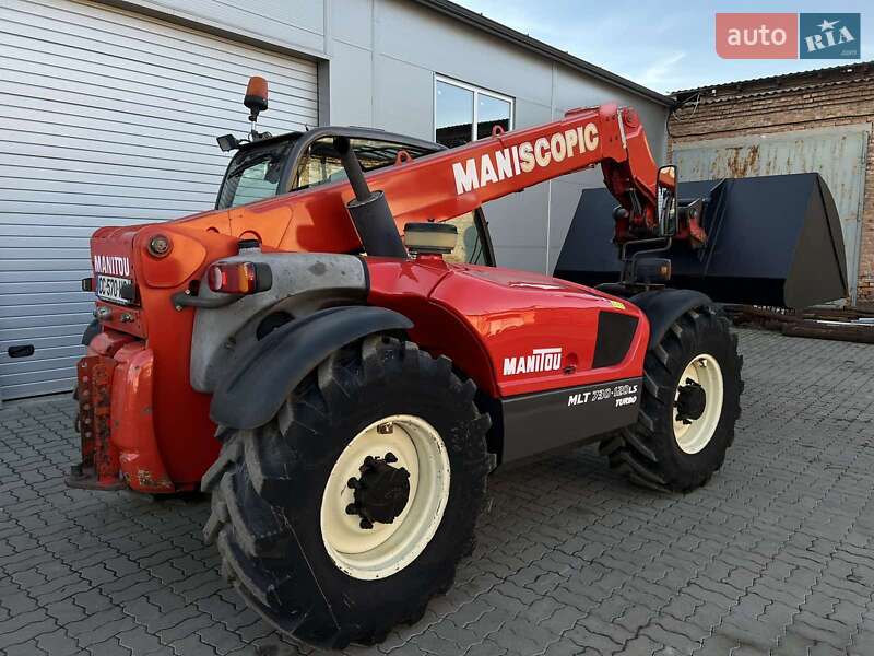 Телескопічні навантажувачі Manitou MLT 730-120 LS 2002 в Луцьку