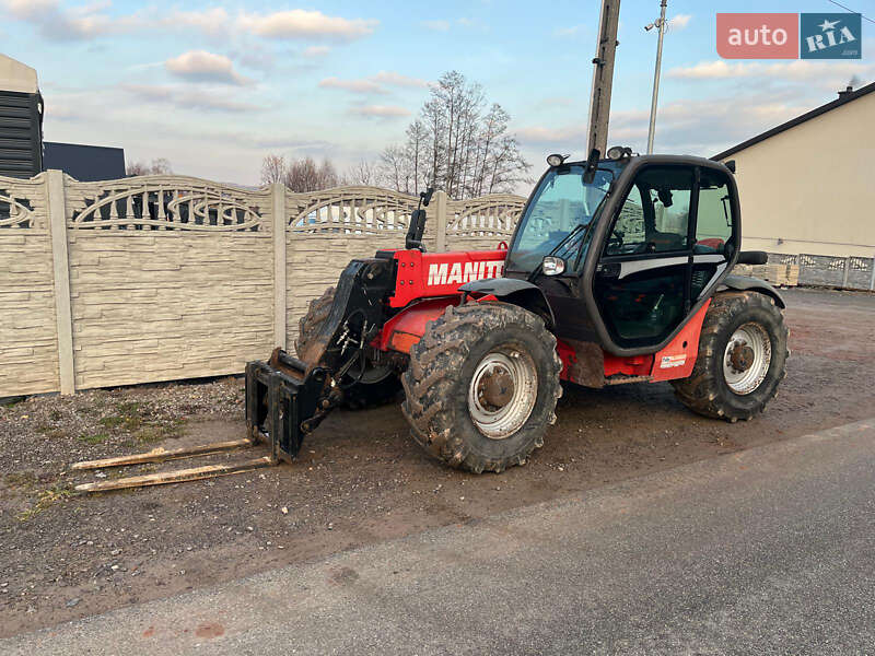 Колісний екскаватор Manitou MLT 735-120 LSU 2010 в Львові