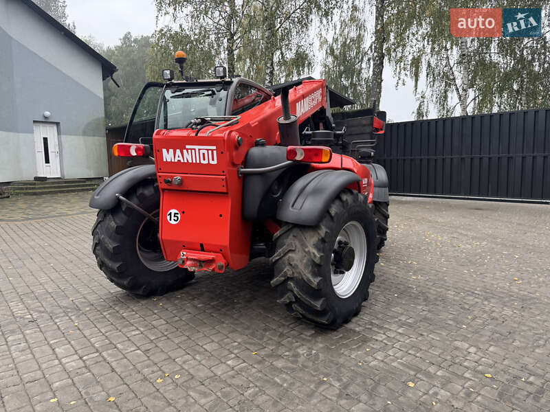 Телескопічні навантажувачі Manitou MLT 735-120 LSU 2008 в Теребовлі
