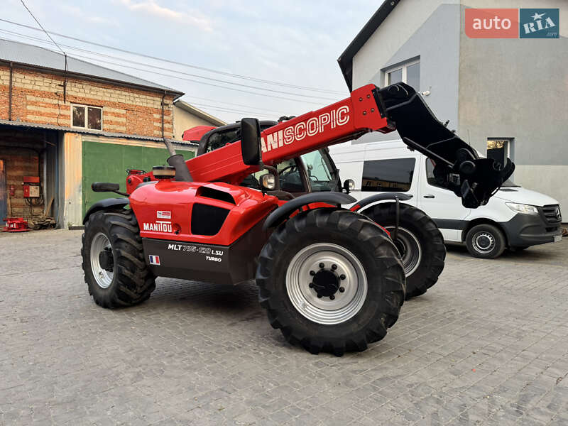 Телескопічні навантажувачі Manitou MLT 735 LSU 2010 в Теребовлі