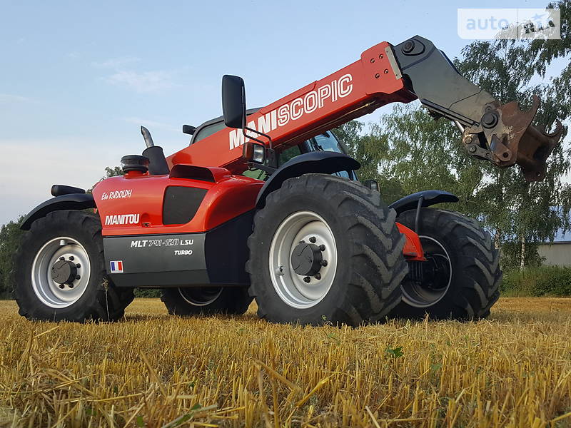 Телескопический погрузчик Manitou MLT 741-120 LSU 2005 в 