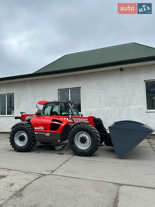 Телескопічні навантажувачі Manitou MLT 741-120 LSU 2009 в 