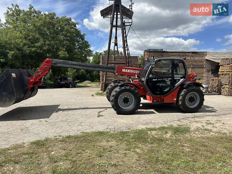 Телескопический погрузчик Manitou MLT 741-120 LSU 2004 в Ставище