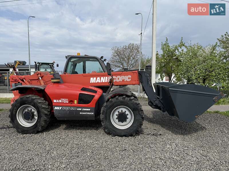 Телескопічні навантажувачі Manitou MLT 845-120 LSU 2006 в Луцьку