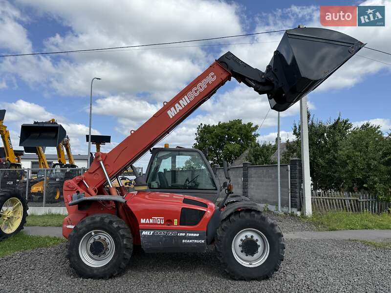 Телескопічні навантажувачі Manitou MLT 845-120 LSU 2006 в Луцьку