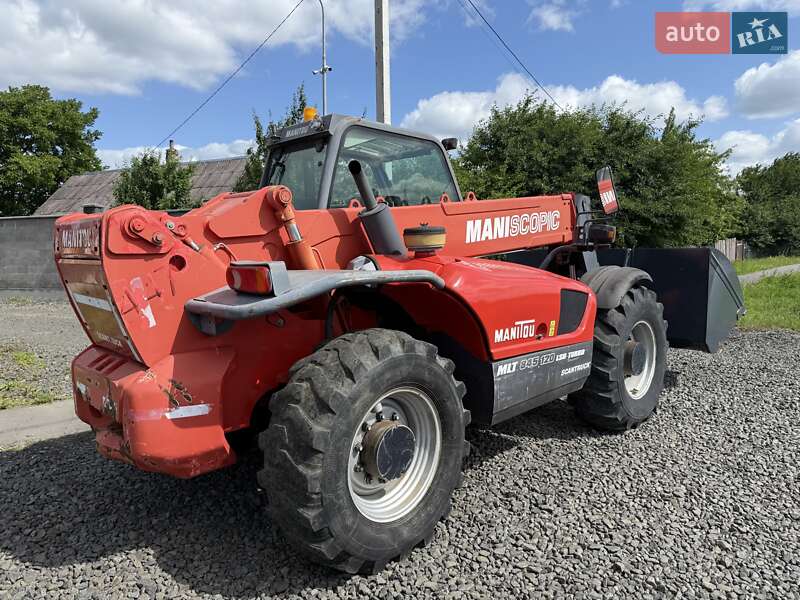 Телескопічні навантажувачі Manitou MLT 845-120 LSU 2006 в Луцьку