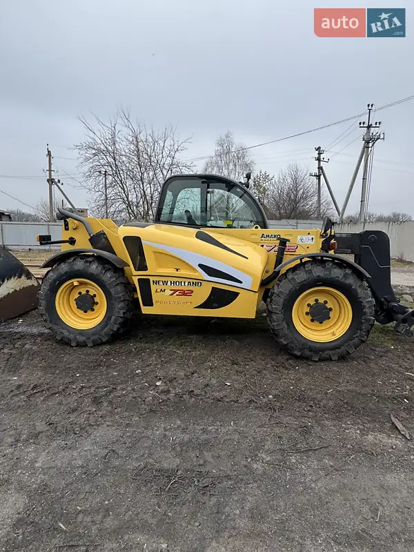 Телескопический погрузчик Manitou MLT-X 732 2012 в 