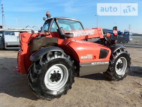 Телескопический погрузчик Manitou MLT 2005 в Киеве