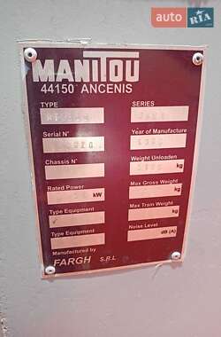 Телескопический погрузчик Manitou MT 830 1990 в 