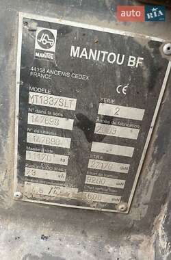 Телескопічні навантажувачі Manitou MT 2003 в 