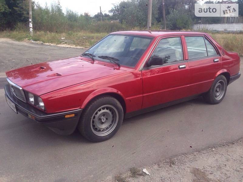 Maserati 420/430 1986 года