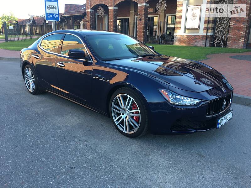 Седан Maserati Ghibli 2014 в Киеве