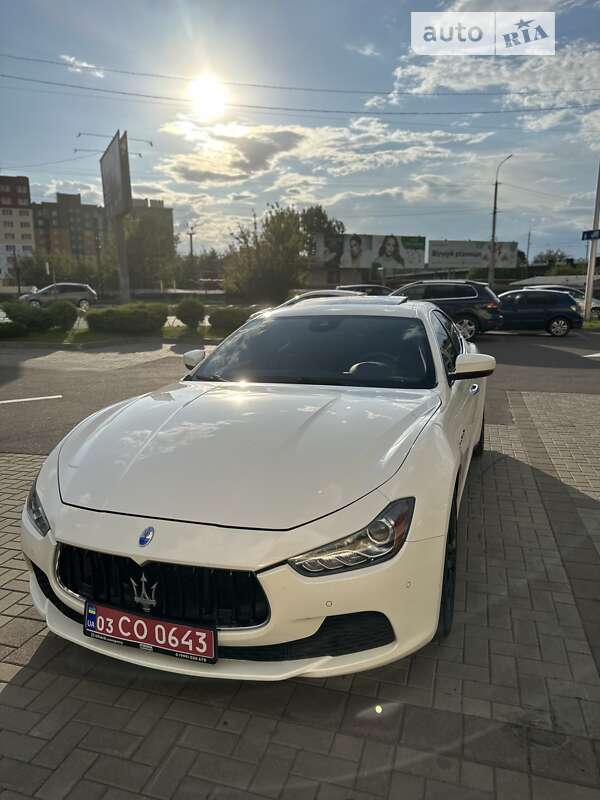 Седан Maserati Ghibli 2017 в Луцьку