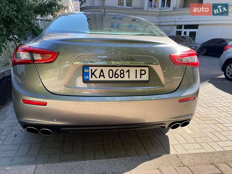 Седан Maserati Ghibli 2015 в Киеве фото 14 Седан Maserati Ghibli 2015 в Киеве