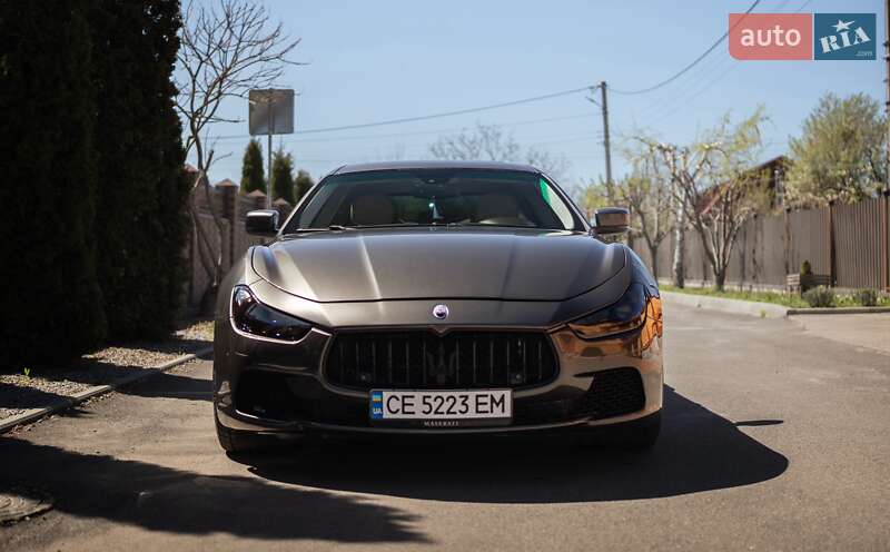 Седан Maserati Ghibli 2014 в 