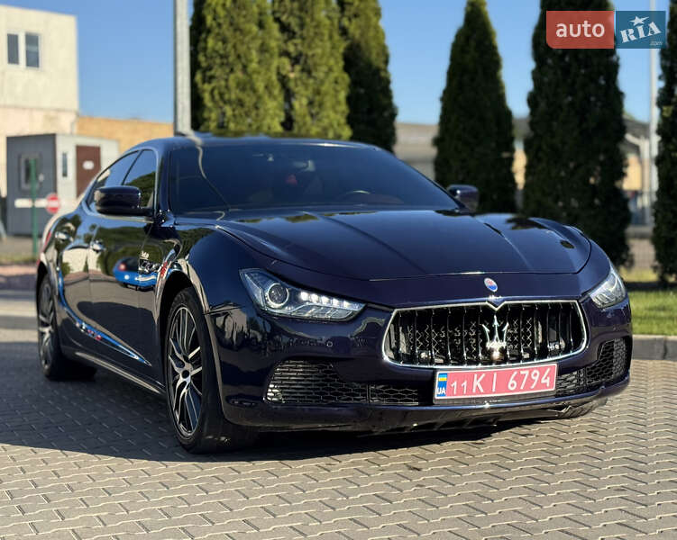 Седан Maserati Ghibli 2015 в Києві