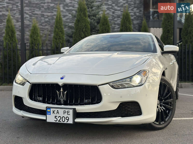 Седан Maserati Ghibli 2020 в Киеве фото 6 Седан Maserati Ghibli 2020 в Киеве