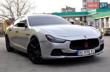 Седан Maserati Ghibli 2014 в Львове