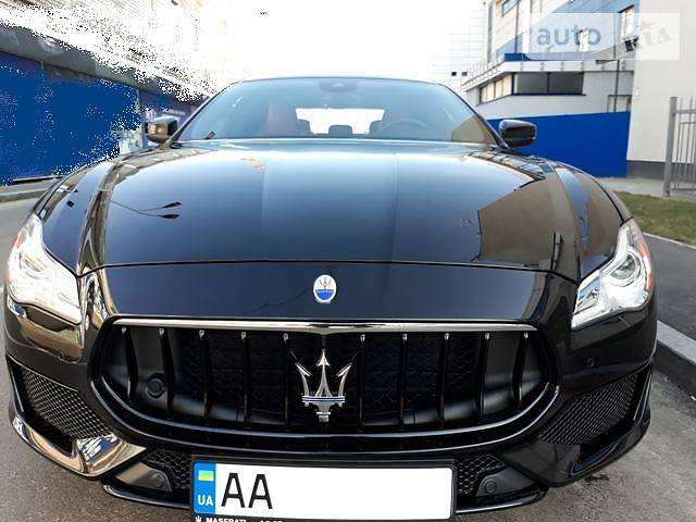 Maserati Quattroporte 2017 года