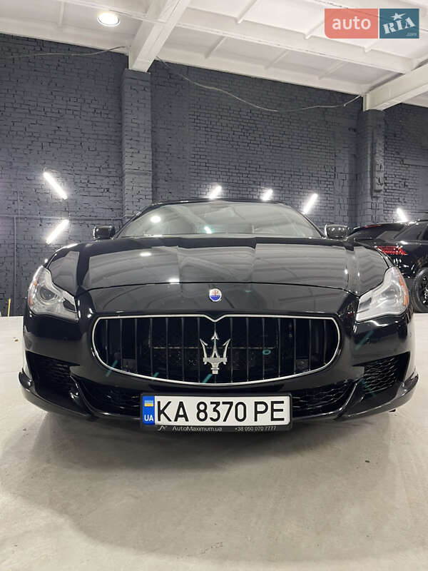 Седан Maserati Quattroporte 2013 в Киеве фото Седан Maserati Quattroporte 2013 в Киеве
